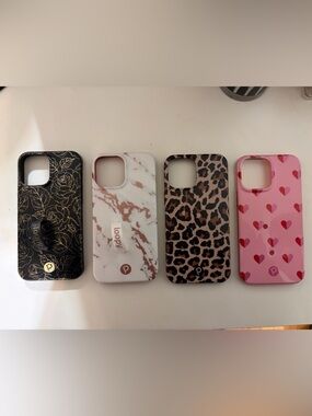 Set of 4 Loopy Cases for iPhone 12/13 Pro Max